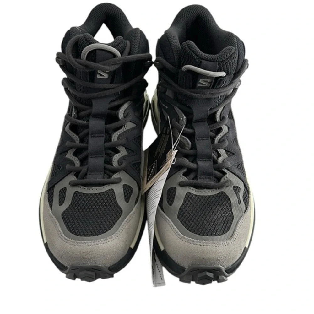 Salomon hiking boots Odyssey Elmt Mid GTX Outdoor Sportstyle Shoes sz 7.5 - Picture 2 of 13